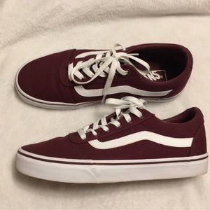 Size 9 Maroon Vans